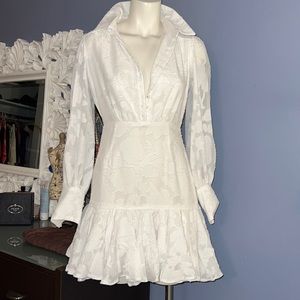 Bardot Maisy Long-Sleeve Mini Dress